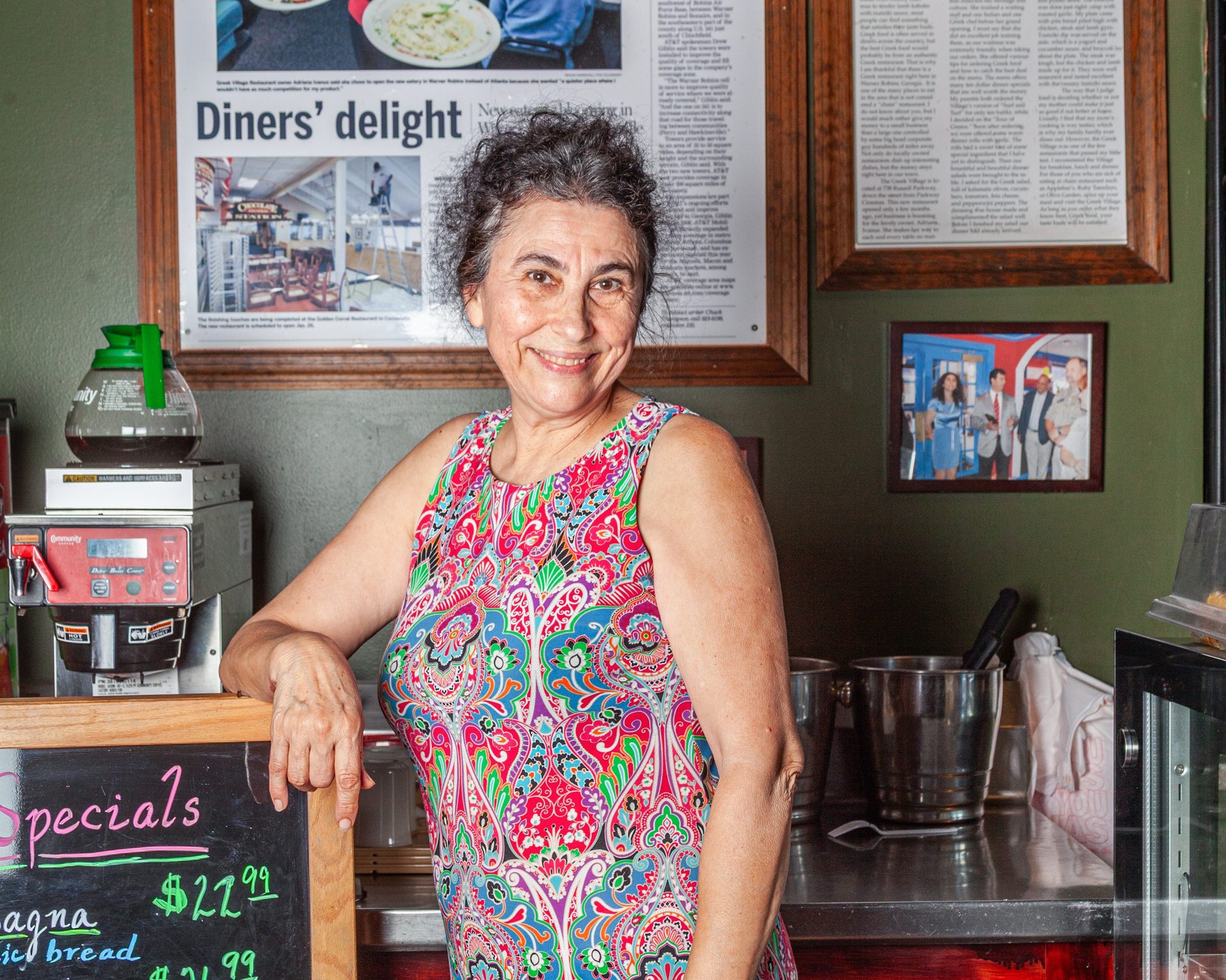 Greek food, warmly served on Watson Boulevard