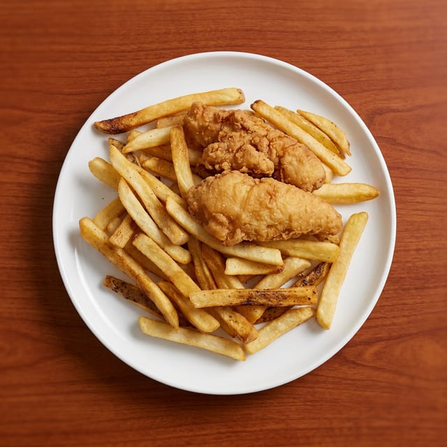 Kids Chicken Fingers.